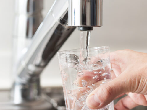 Clean water in a kitchen in Springfield, MO